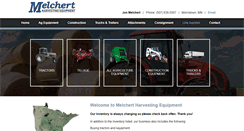 Desktop Screenshot of melchertharvestingequip.com